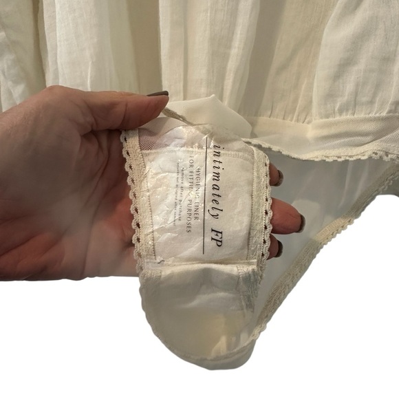 Free people cream bohemian body suit size medium new without tags - Picture 6 of 14